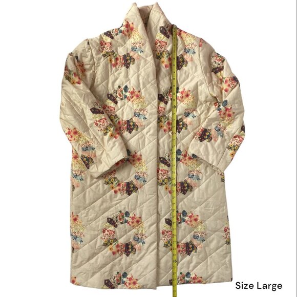 NEW Samantha Sipos Quilted Sunburst Coat - Picture 16 of 16